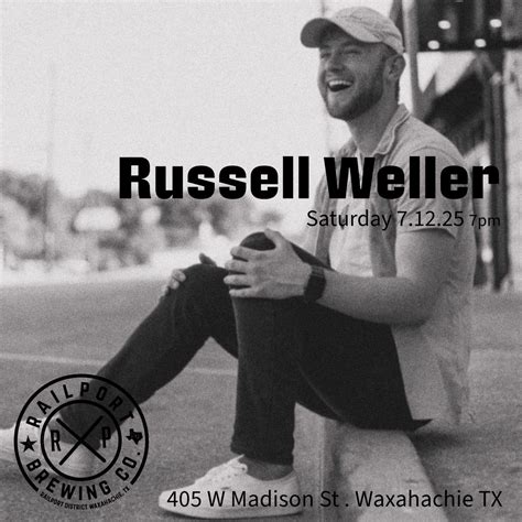Russell Weller Live at Railport Brewing Co, 405 W Madison St ...
