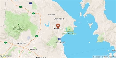 Marathon Greece Map 的图像结果