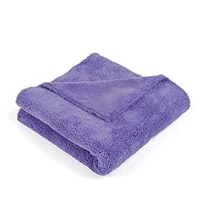 POSHLYF® Platino 600GSM Microfiber Cloth-Edgeless|1 Pc|60x40 cm|Multi ...