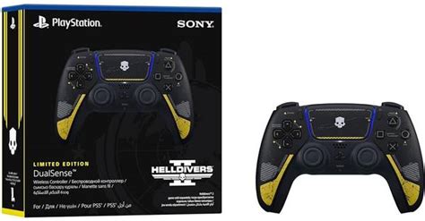 SONY PlayStation Ps5 Dualsense Wireless Controller Helldivers Limited ...