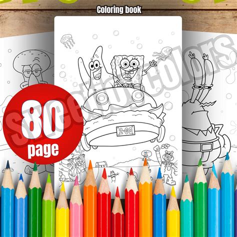 Spongebob Squarepants Coloring Pages [2025]