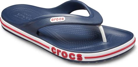 CROCS Bayaband Flip Flops - Buy Blue Color CROCS Bayaband Flip Flops ...