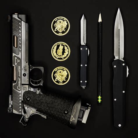Continental 3 Set + 2011 Combat Master, Ready For John Wick 4 : r/microtech
