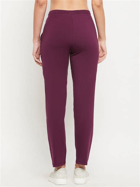 Neva Women Trackpants Elasticated waistband with Drawstring Regular Fi ...