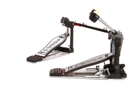 DW DWCP9002XF 9000 Series Double Bass Drum Pedal with Extended Footboa ...