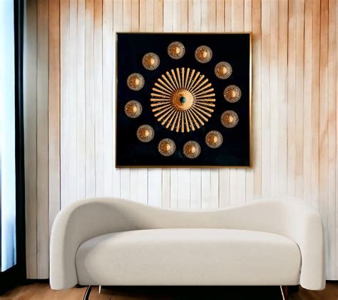 The Sun and the Stars Crystal Wall Painting (60 x 60 cms) - Punam ...