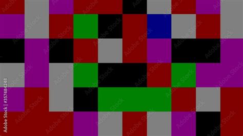 Pixel LCD Screen, Retro Computer Animation Pixel Art Digital Screen ...