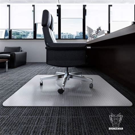 Desk Chair Mat for Carpet - Heavy Duty | Unbreakable Vinyl Floor ...