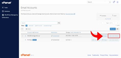 cPanel Email Configuration 的图像结果