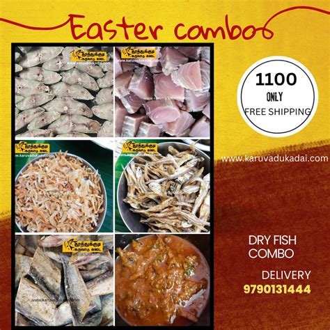 Easter combo – Thoothukudi Karuvaadu Kadai
