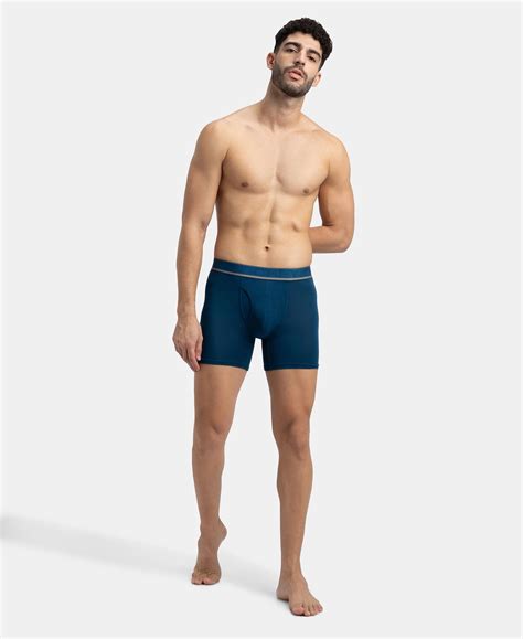 Buy Tencel Micro Modal Elastane Stretch Solid Boxer Brief with Natural ...