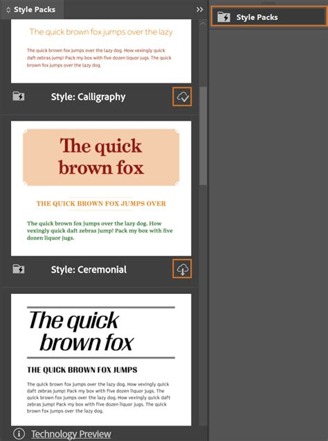 Image result for InDesign Style Pack Color Palette