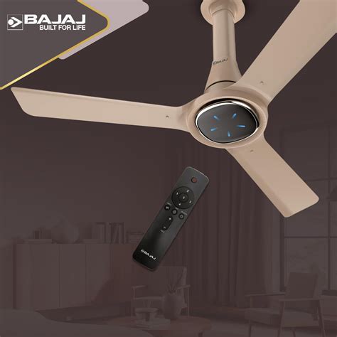 Bajaj Eurostos 1200mm 5 Star Rated BLDC Ceiling Fan (Bronze Mist ...