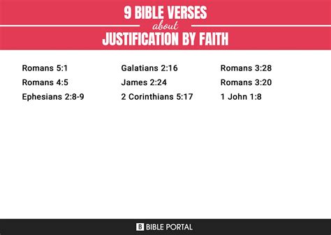 9个关于因信称义的经文