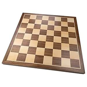 Buy Madison Extra Thick Chess Board with Inlaid Walnut and Maple Wood ...