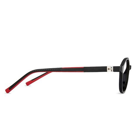 Buy Kids Glasses: Black Red Full Rim Round Kids 5-8 yrs Lenskart Junior ...
