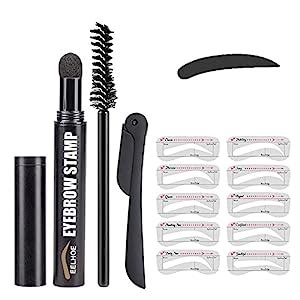 Buy Eyebrow Stamp Shaping Kit, Brow Definer Powder Stamp Makeup with ...
