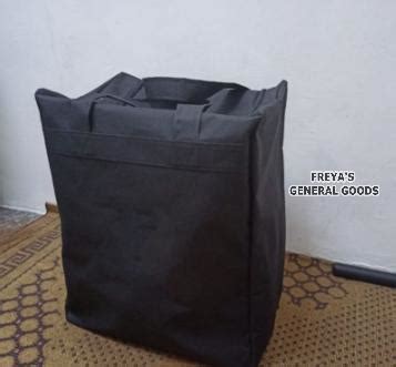 Promo [FREYA] Tas Laundry Jumbo Dengan Resleting Bahan Spunbond ...