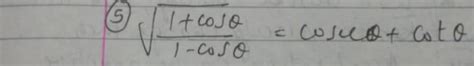 solve the given question it is related to trigonometry - Brainly.in