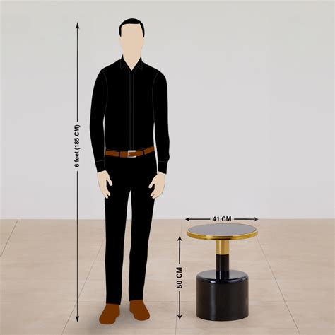 Buy Mathew Glass Top Accent Table - Black from Home Centre at just INR ...