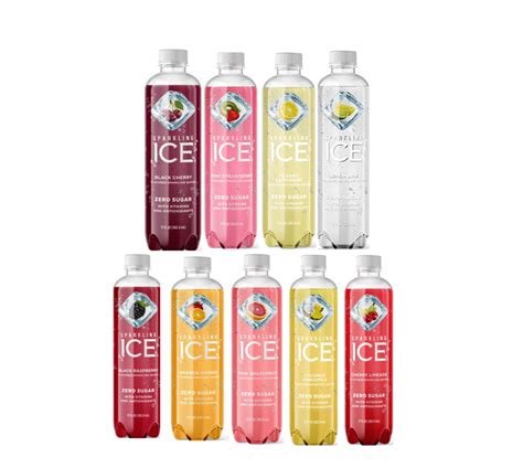 Sparkling Ice Flavored Water 17 fl oz, 9 count (Black Raspberry, Cherry ...