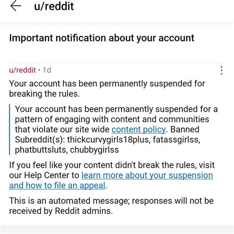 ADVICE PLEASE / REDDIT ACCOUNT BANNED : r/CreatorsAdvice