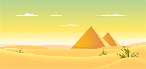 Egyptian Pyramid 263065 Vector Art at Vecteezy