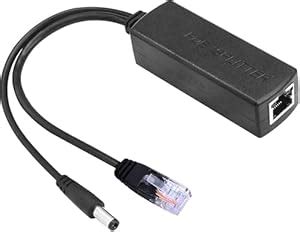 POE Splitter, 48V to 12V DC Power for POE Devices, Switches, IP Cameras ...