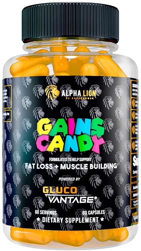 Buy Alpha Lion Gains Candy, Insulin Mimicker for Fat Loss and Carb ...