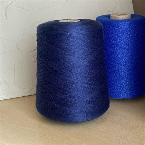 100% хлопок Пима IAFIL art Pima 14 lux итальянская пряжа синий купить в ...