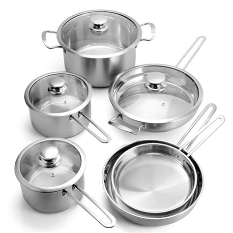 Top 10 Best Stainless Steel Cooking Set : Reviews & Buying Guide - Katynel