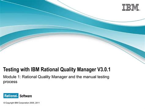 Image result for Rational Quality Manager Tutorial