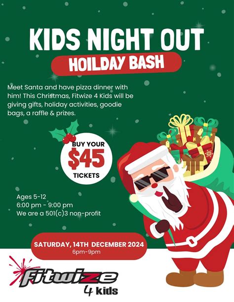 Kids Night Out- Holiday Bash, 4641 N State Road 7 Unit 15B, Coral ...