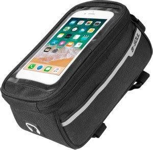 SHIVEXIM Bicycle Phone Bag Waterproof Front Frame Tube Bag Sensitive ...