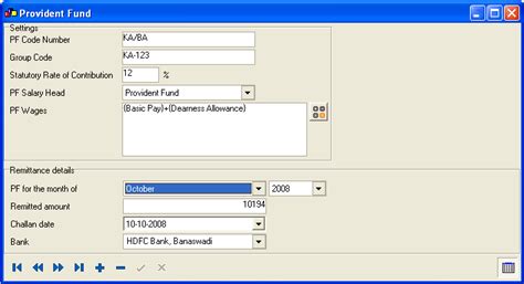 Attend HRM Help - Provident Fund