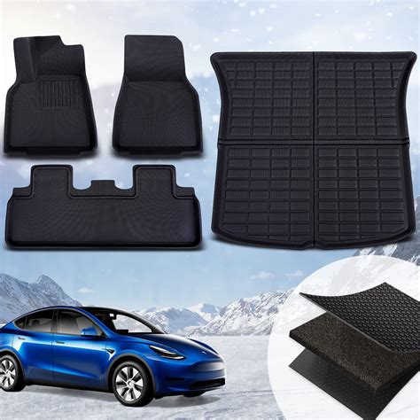 Tesla Model Y 7 Seater All Weather Floor Mats at Bob Bormann blog