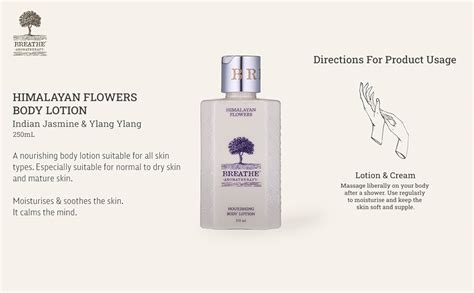 Buy Breathe Aromatherapy Himalayan Flowers Body Lotion | Indian Jasmine ...