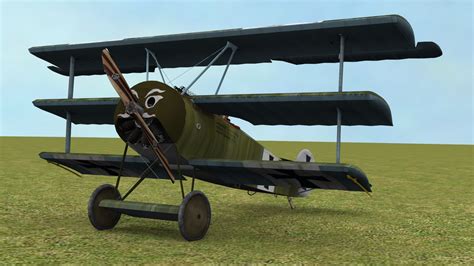 3d Model Fokker Dr1 Triplane Werner