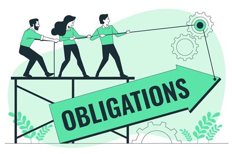 Ilustración del concepto de obligaciones | Vector Gratis