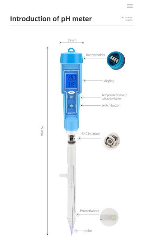 pH Meter - PH EC TDS Temp- High Range Tester Trader - Retailer from ...
