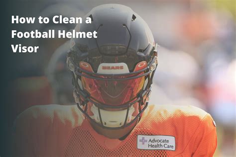 How To Clean A White Football Helmet