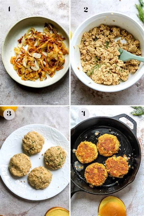 Canned Salmon Burgers - Sailor Bailey