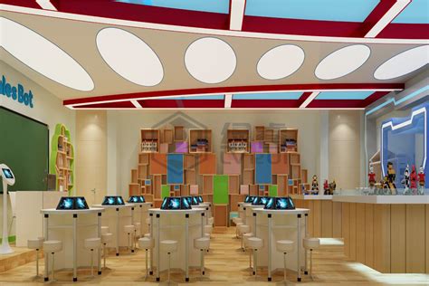 机器人实训教室——扬州择木创建设计表现|空间|家装设计|择木创建设计表现 - 原创作品 - 站酷 (ZCOOL)