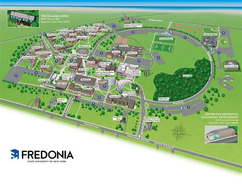 Discover SUNY Fredonia's Campus: Interactive Map and Guide to Key Locations