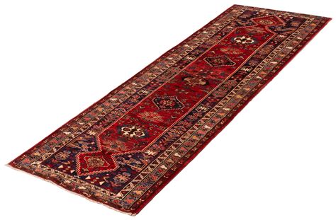 Bloomsbury Market Hand Knotted Anadol Red Wool Rug 3'5" x 10'0" | Wayfair