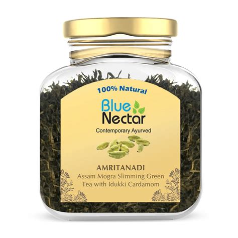 Assam Green Tea loose leaf with Idukki Cardamom – Blue Nectar