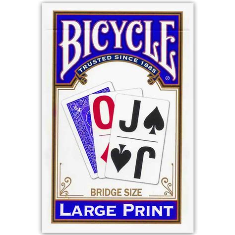 Buy Bicycle Large Print Playing Cards Online at Low Prices in India ...