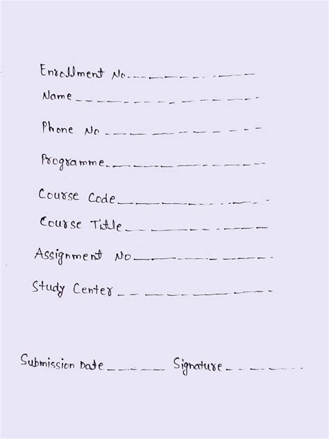 Image result for How to Write Ignou Assignment