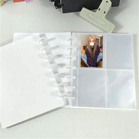 Youcheng Youpin 1pc 20/30page Pure White 3" 3.5" Mushroom Hole Photo ...