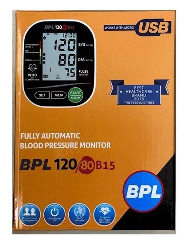 otica Bpl Medical Technology B15 Automatic Digital Blood Pressure ...